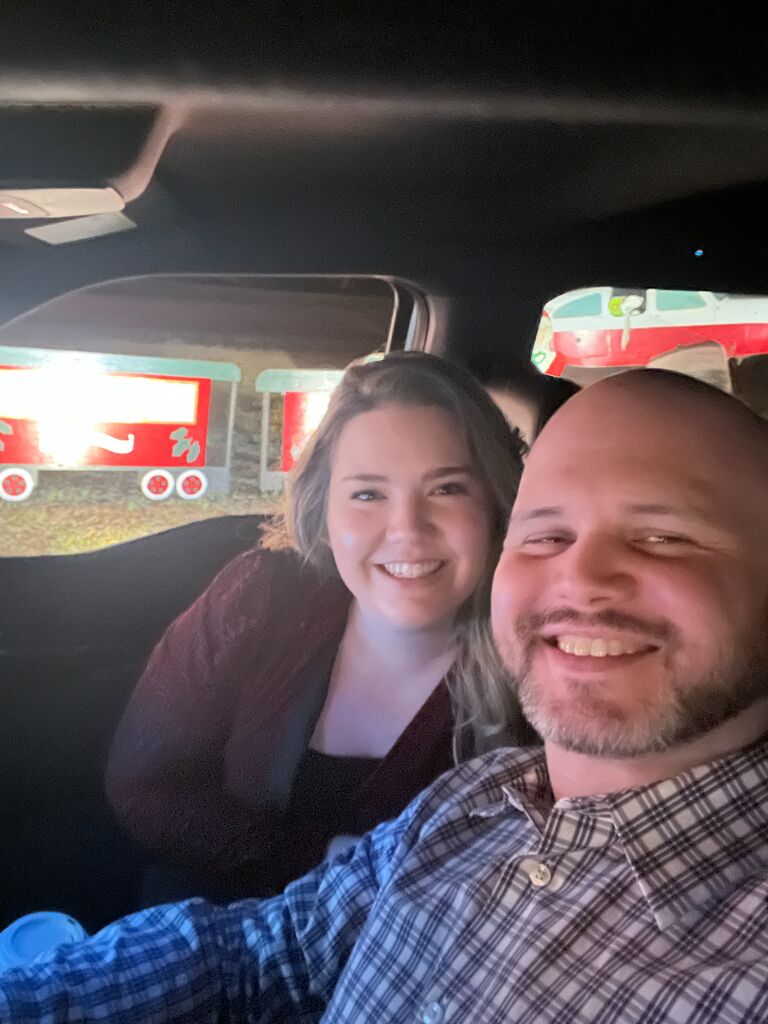 The Second Date - At the end of the first date, TJ asked Corinne for a second for the following night! 

The went to Target to finish Christmas shopping, picked up hot chocolate and viewed to Gaddy's Christmas Lights. 