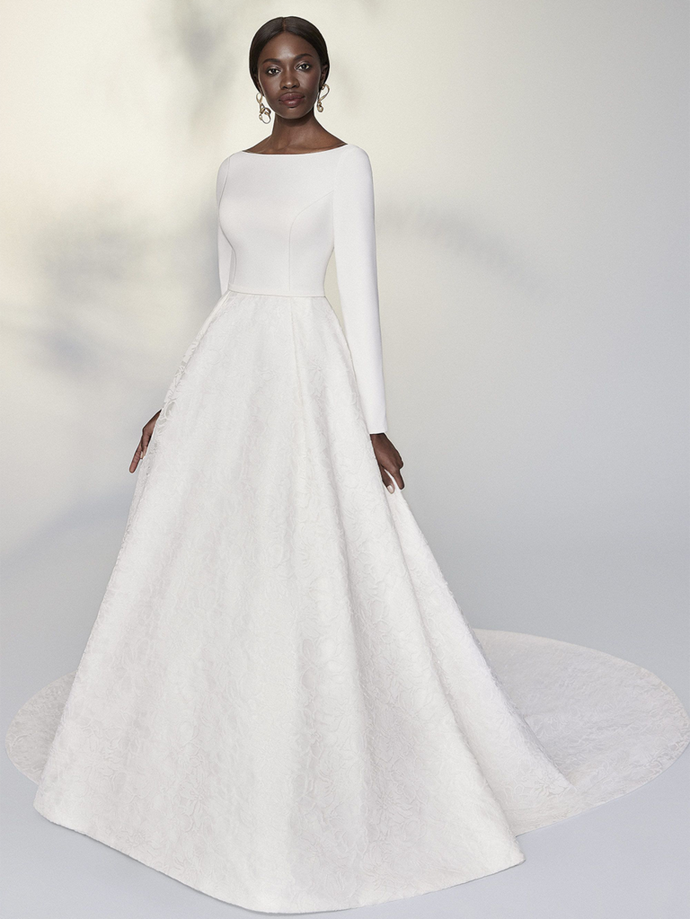 Wedding Dresses with Illusion Necklines: 27 of Our Favourite Styles -   