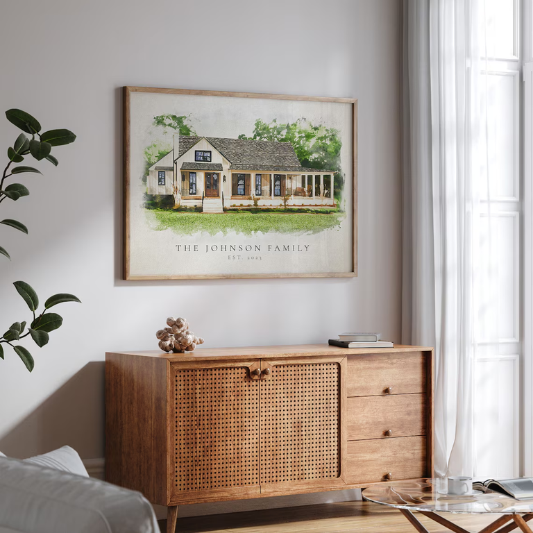 Custom House Portrait