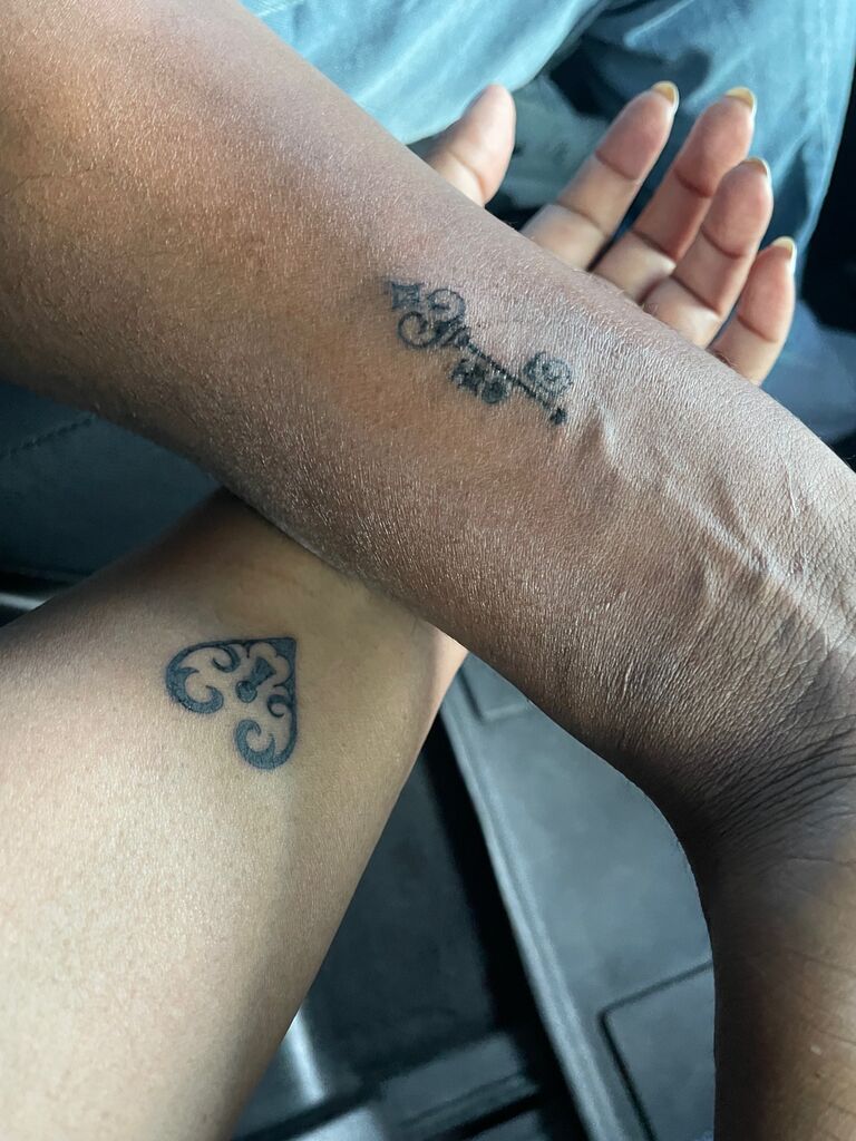 1st Couple's tattoo in Las Vegas, Nevada