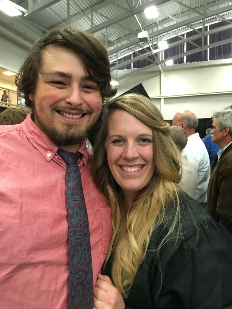 Coco's UW Whitewater graduation!
