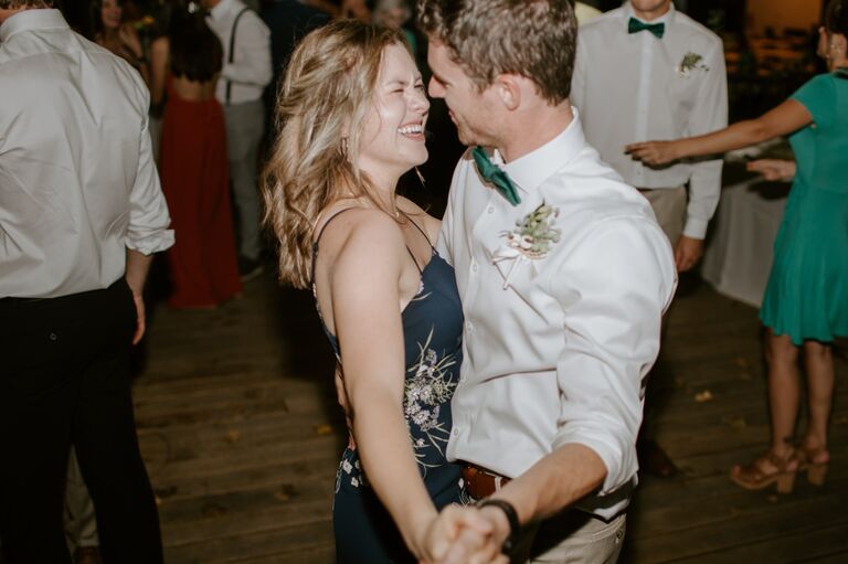 Our first wedding together! We had so much fun dancing and celebrating our friends, DJ (Marshall’s groomsman) and Rachel (our amazing engagement photographer).