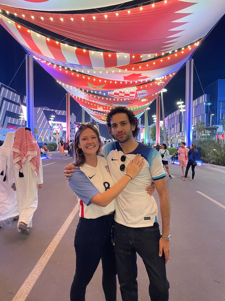 Doha, Qatar

Attending the World Cup
