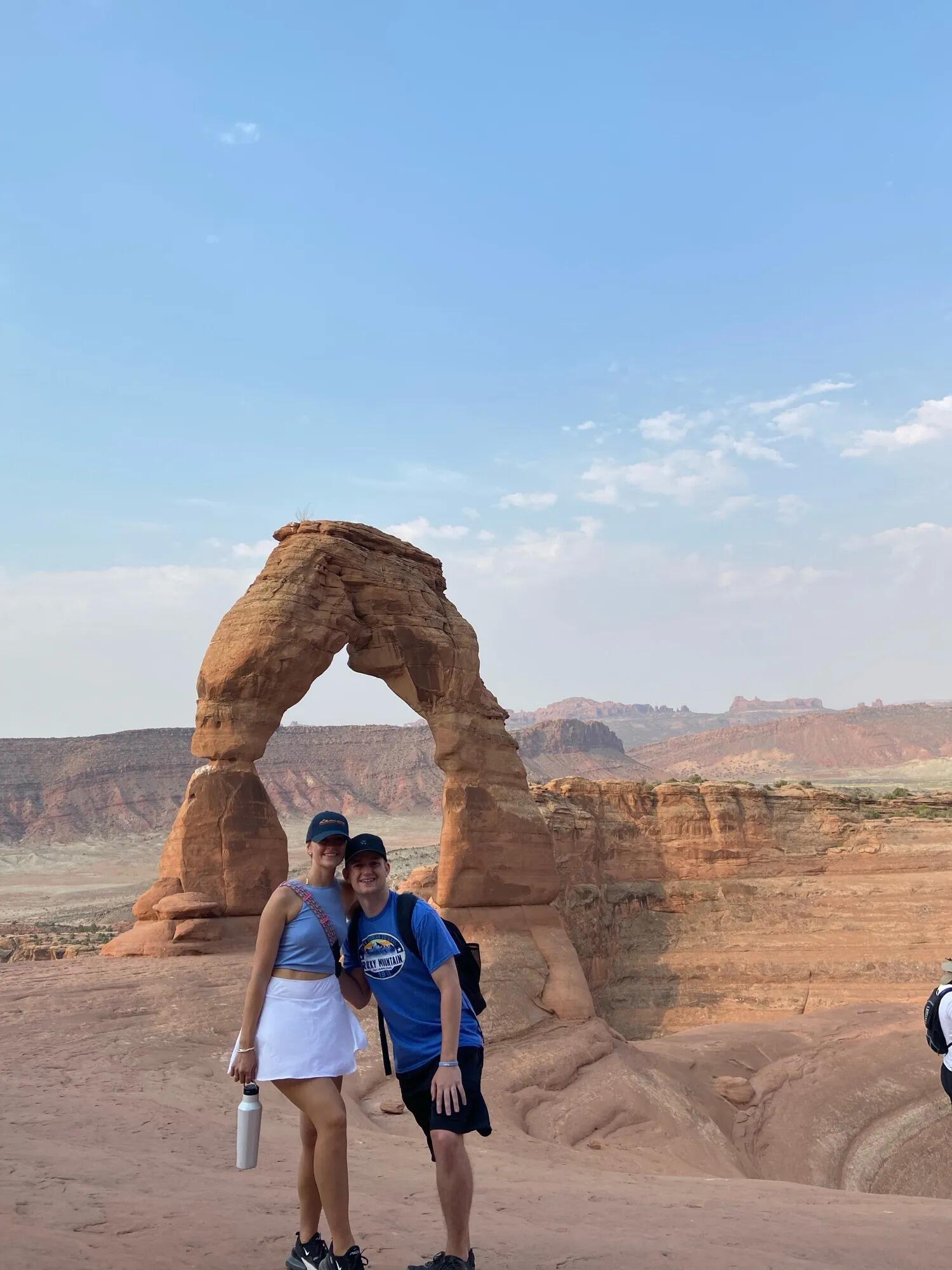 Delicate Arch in Moab, UT. One of our favorite spots.
