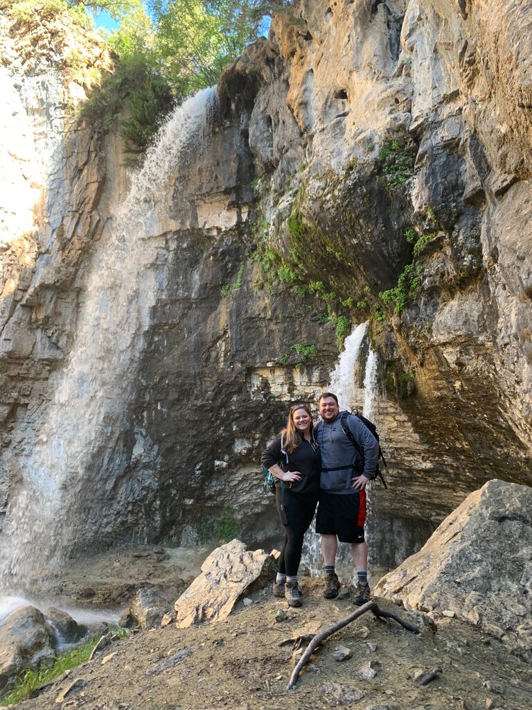 Spouting Rock at Hanging Lake.