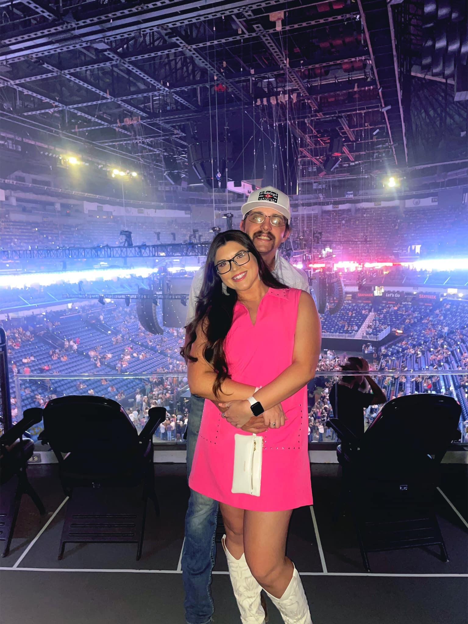 Celebrated 1 year of dating and all of the fun memories in between. 