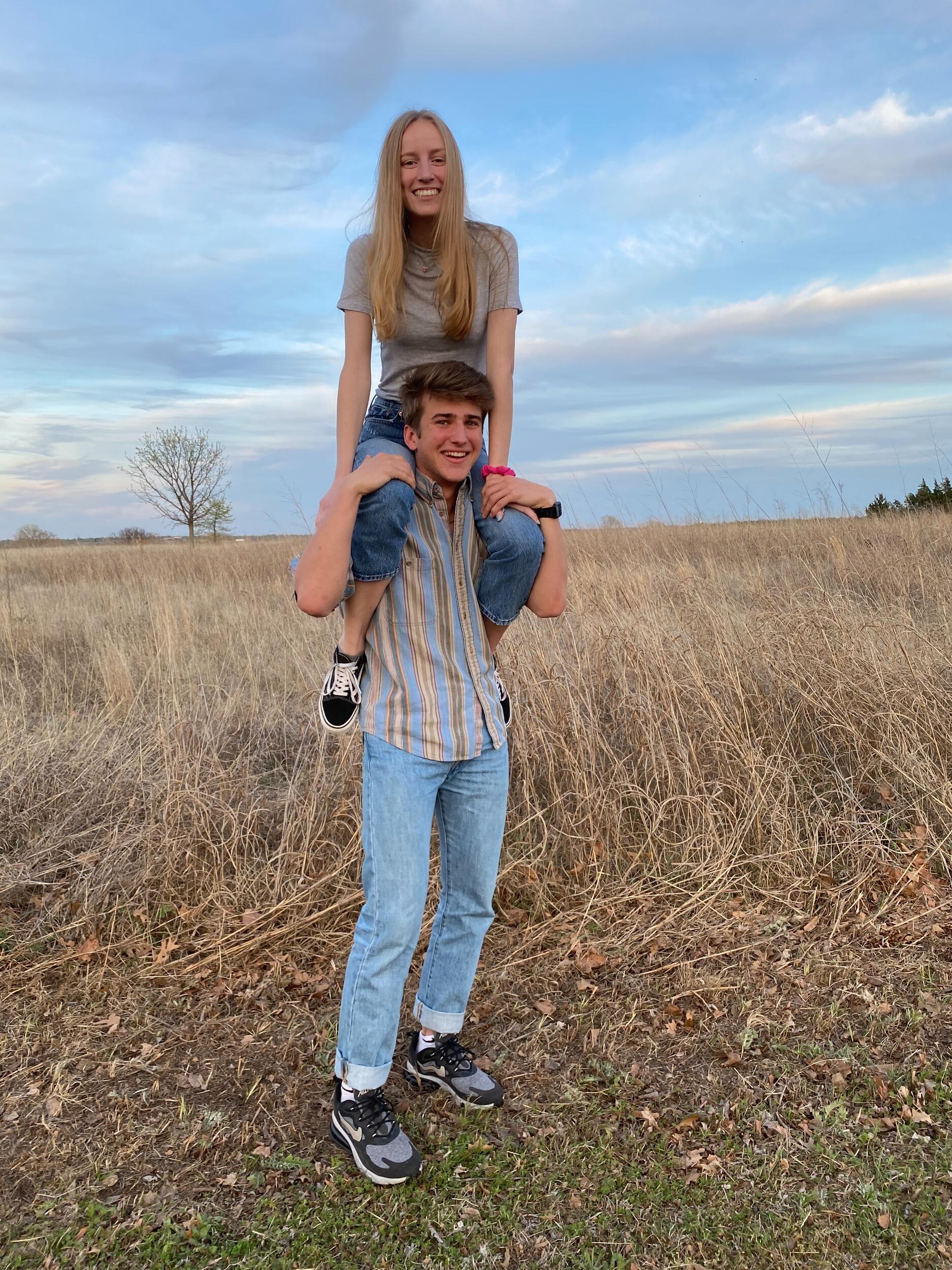 We have always been out standing in our fields. 