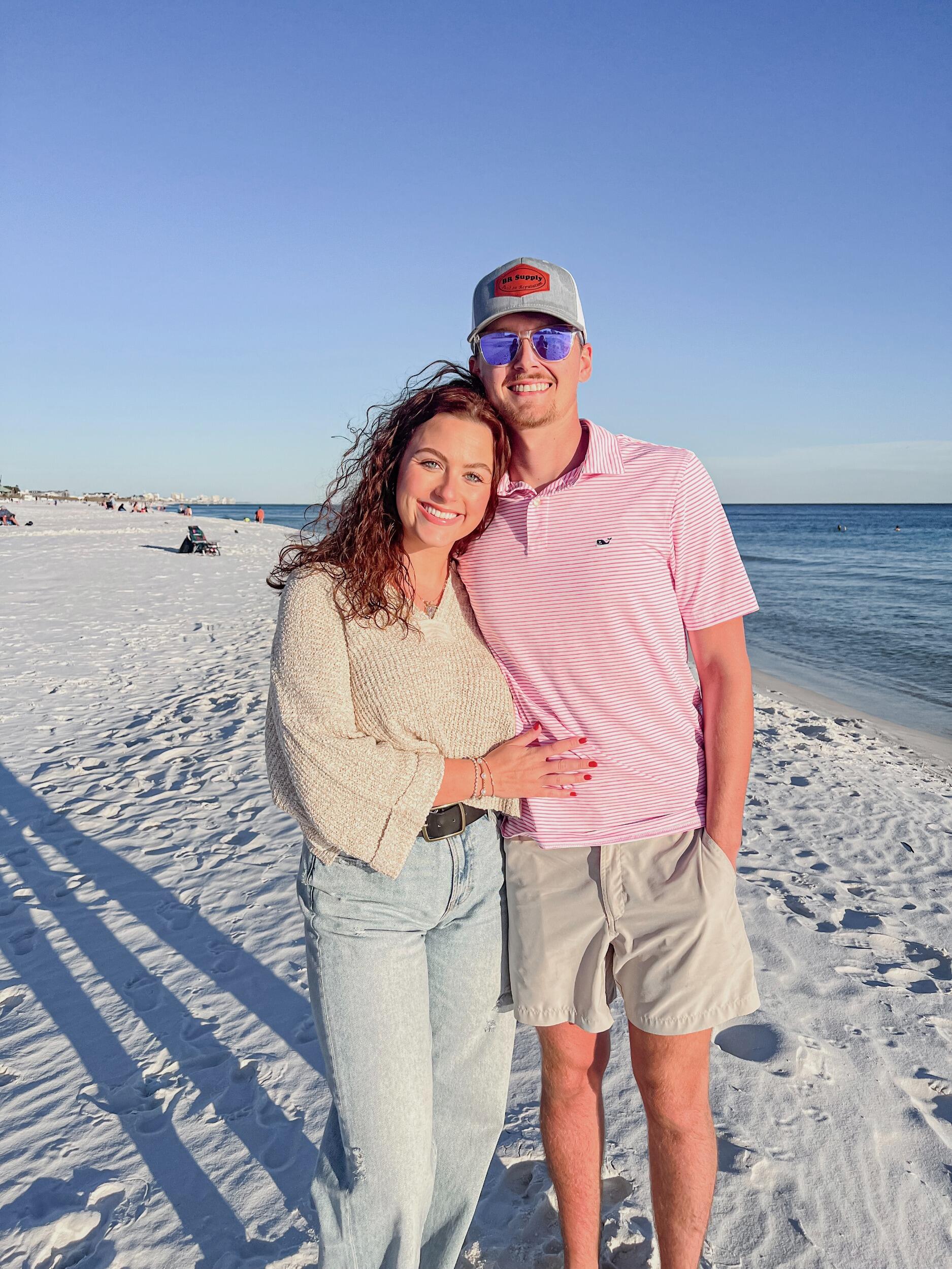 Another beach trip! Many changes since that first vacation we took together. 