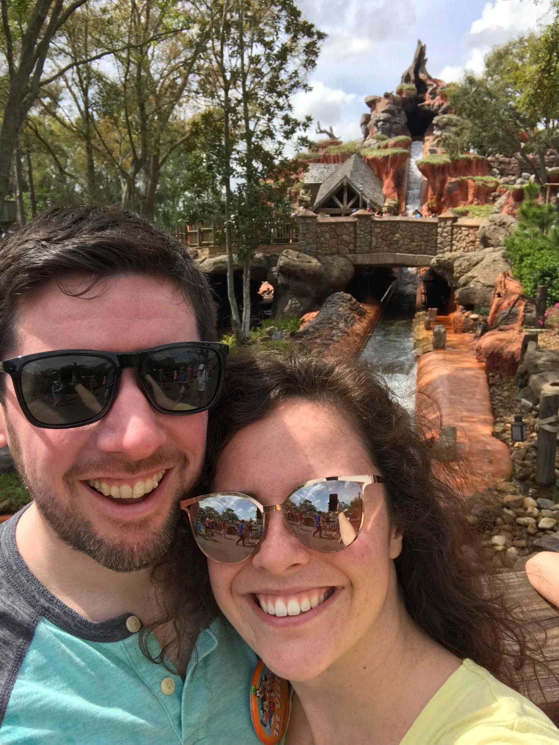 Donal's first trip to Disney, celebrating meeting five years prior.