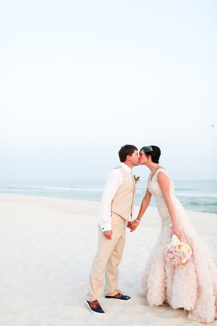 A Beach Wedding In Fort Morgan Alabama