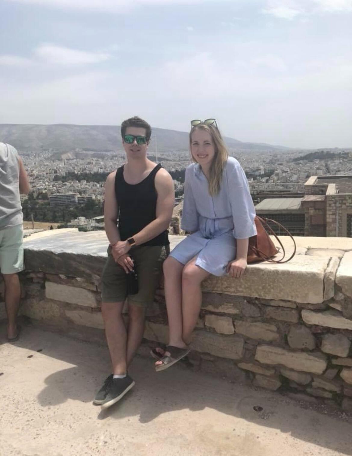 Little trip to Greece, drinking Mastika. 
