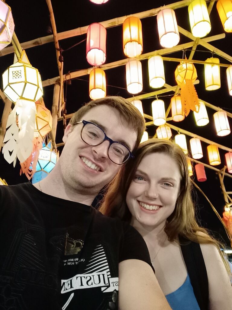 First lantern tunnel! Watt a trip!