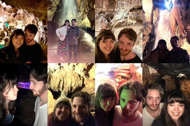 We've explored at least 11 caves together since 2019. We've traveled to see caverns all over the continental US and two in Europe.