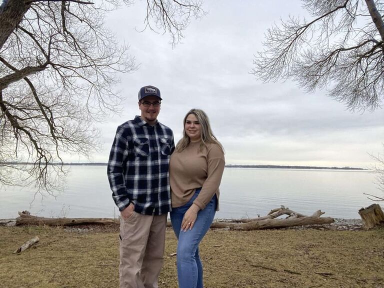 The day Kaitlin said "yes!"
