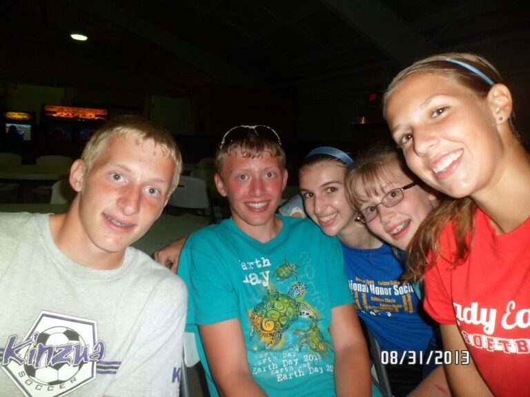 Our families have been friends for years so we went from best friends to a cute couple.