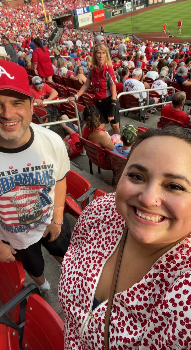 Our first MLB game!