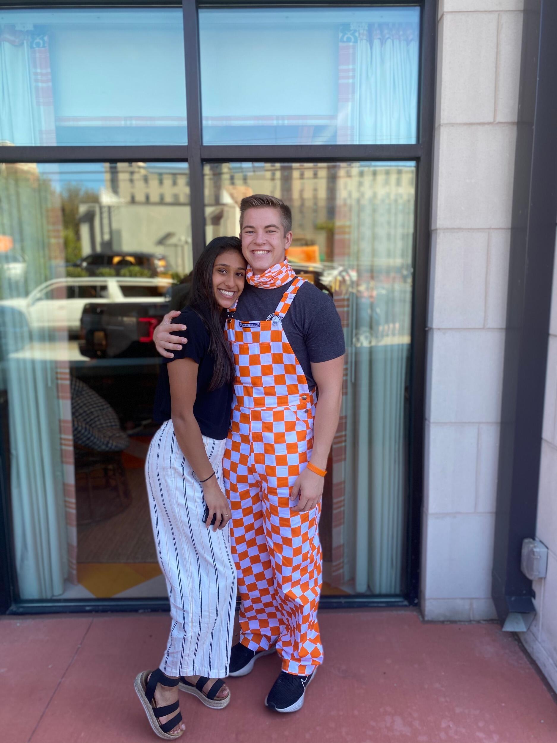 Nate's first visit to Knoxville doing long distance