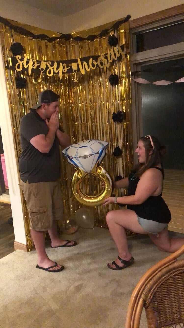 Rachael dropped a hint.