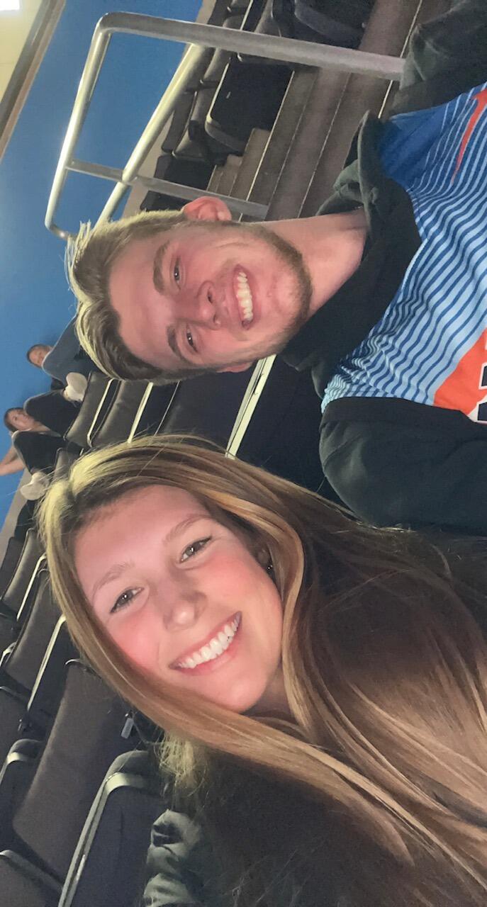 Sydney's first Thunder basketball game!