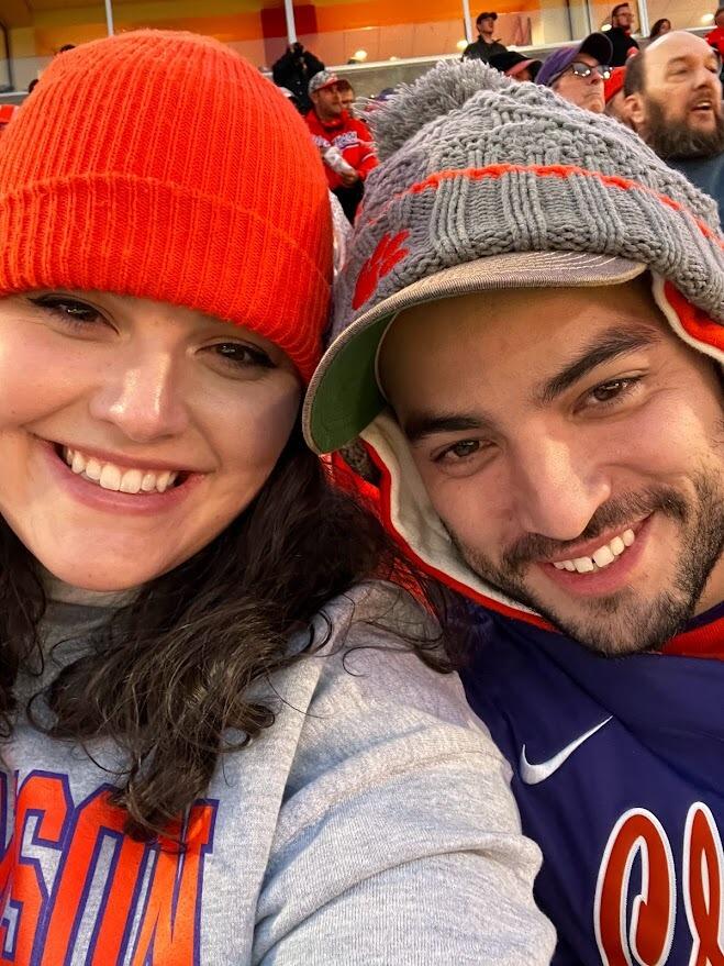 Rooting for Clemson continues... this time in Death Valley!