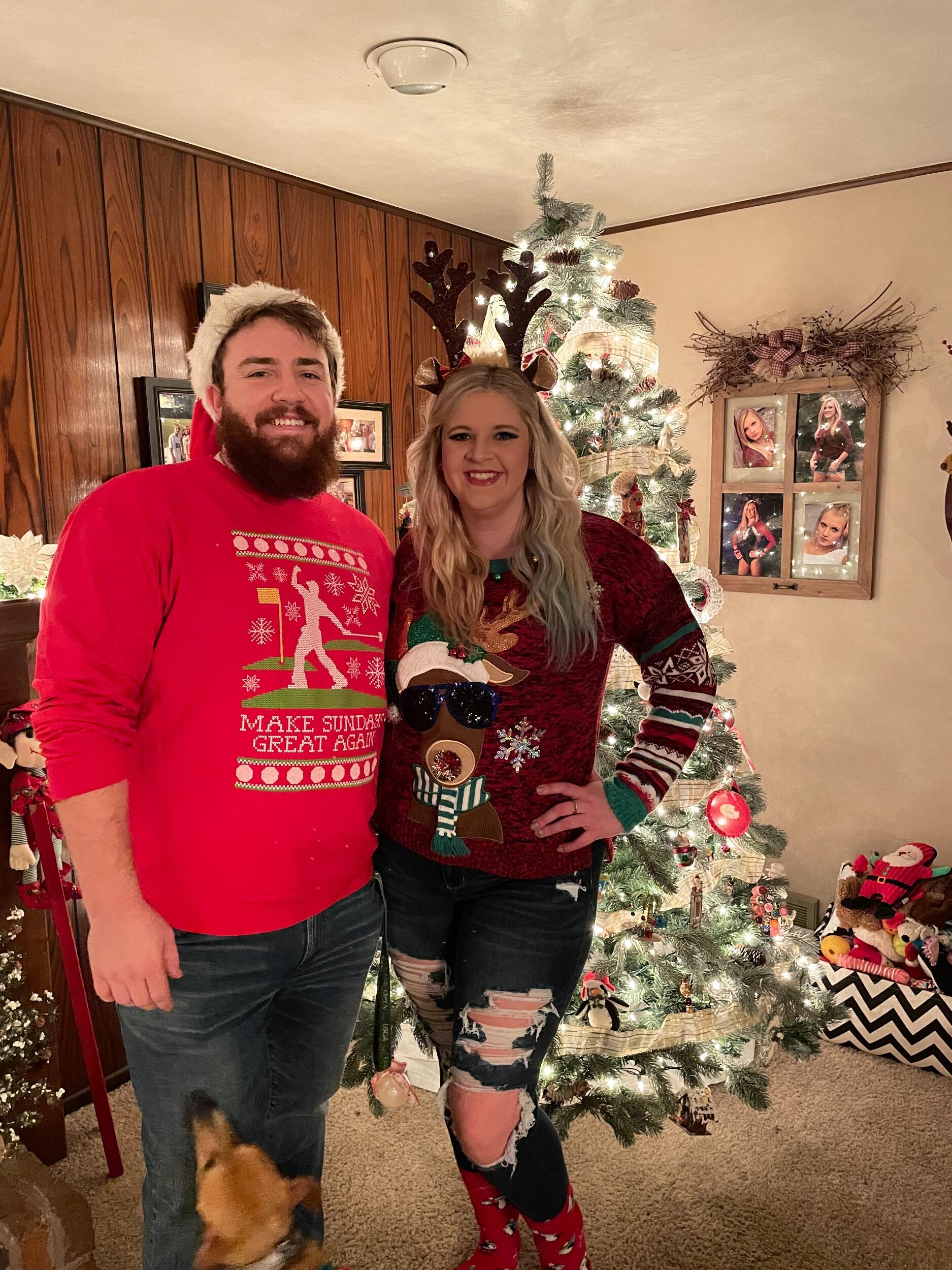 Ugly Christmas Sweater party