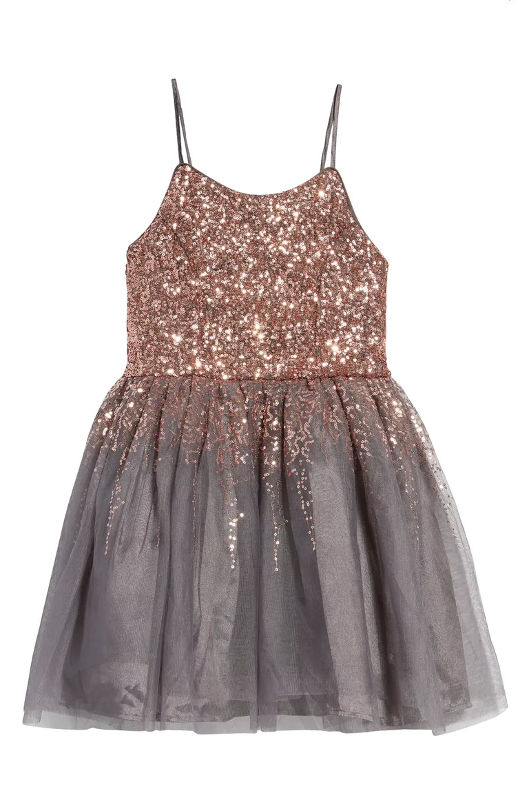 Sequin junior hot sale bridesmaid dresses