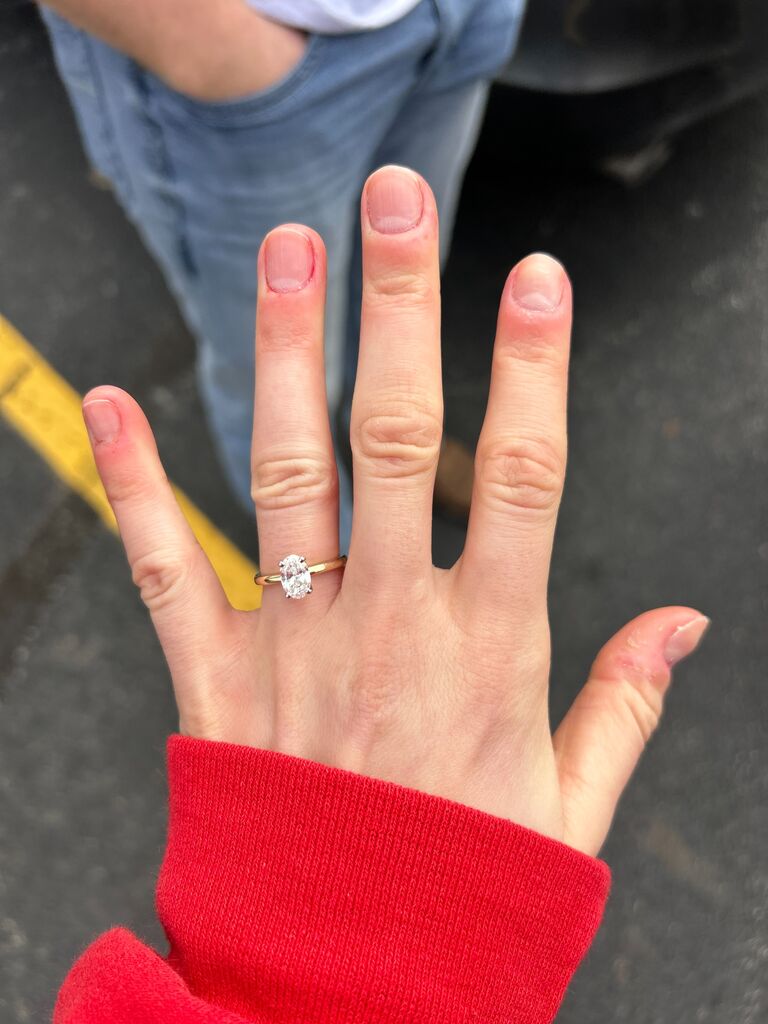 We got engaged!