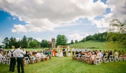 The Yellow Barn At Shenandoah Caverns Reception Venues