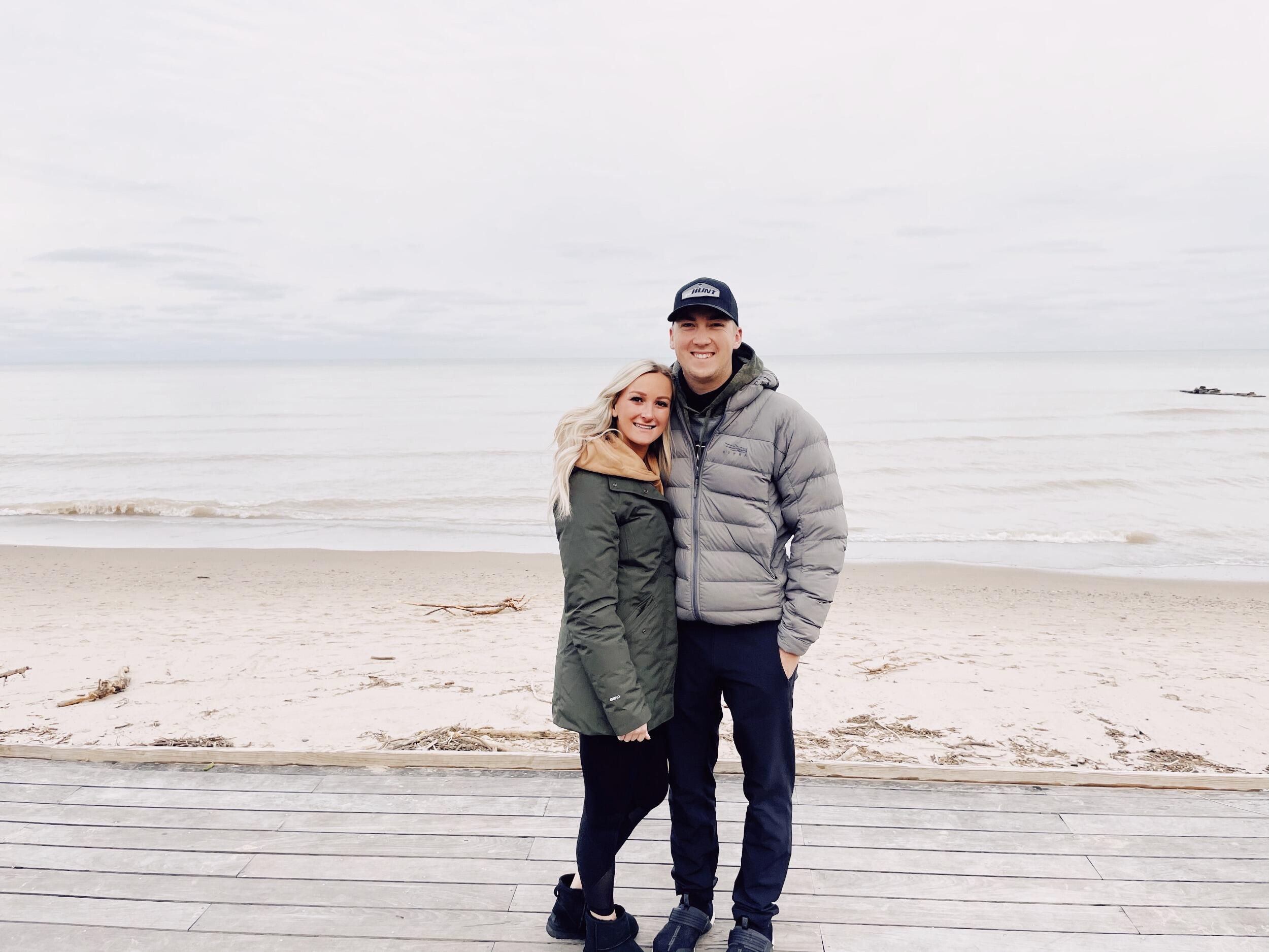 Milwaukee, WI-the day we started "officially" dating