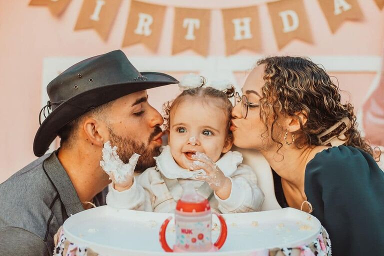 Isabella's first birthday party!!