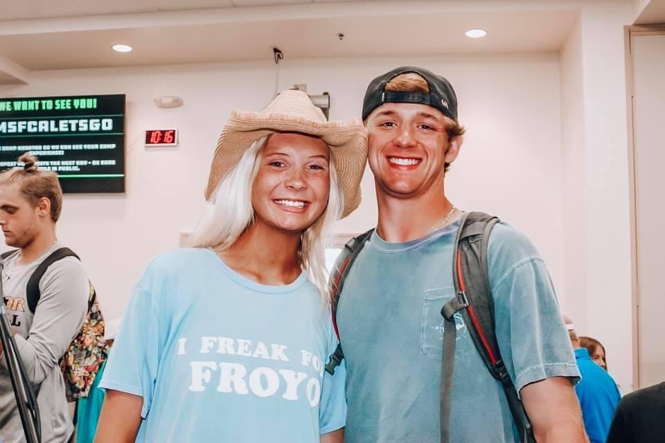 Cole and Chloe met at FCA Leadership Camp at Belhaven University in June 2019! 