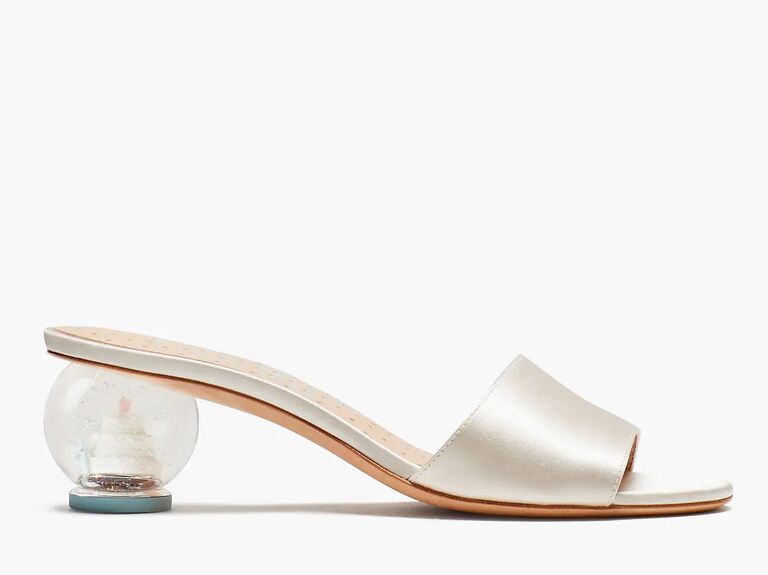 22 Trendy Block Heel Wedding Shoes | Chunky, Pearls, Bows