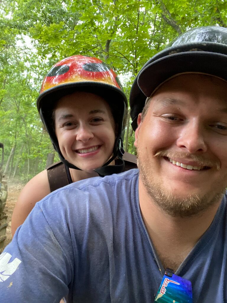 Many of Nathan's stories are from his favorite yearly event, the Mud Bash. 
He insisted on taking me and we had a blast.  There was so much mud and we even camped in his mom's Tahoe.