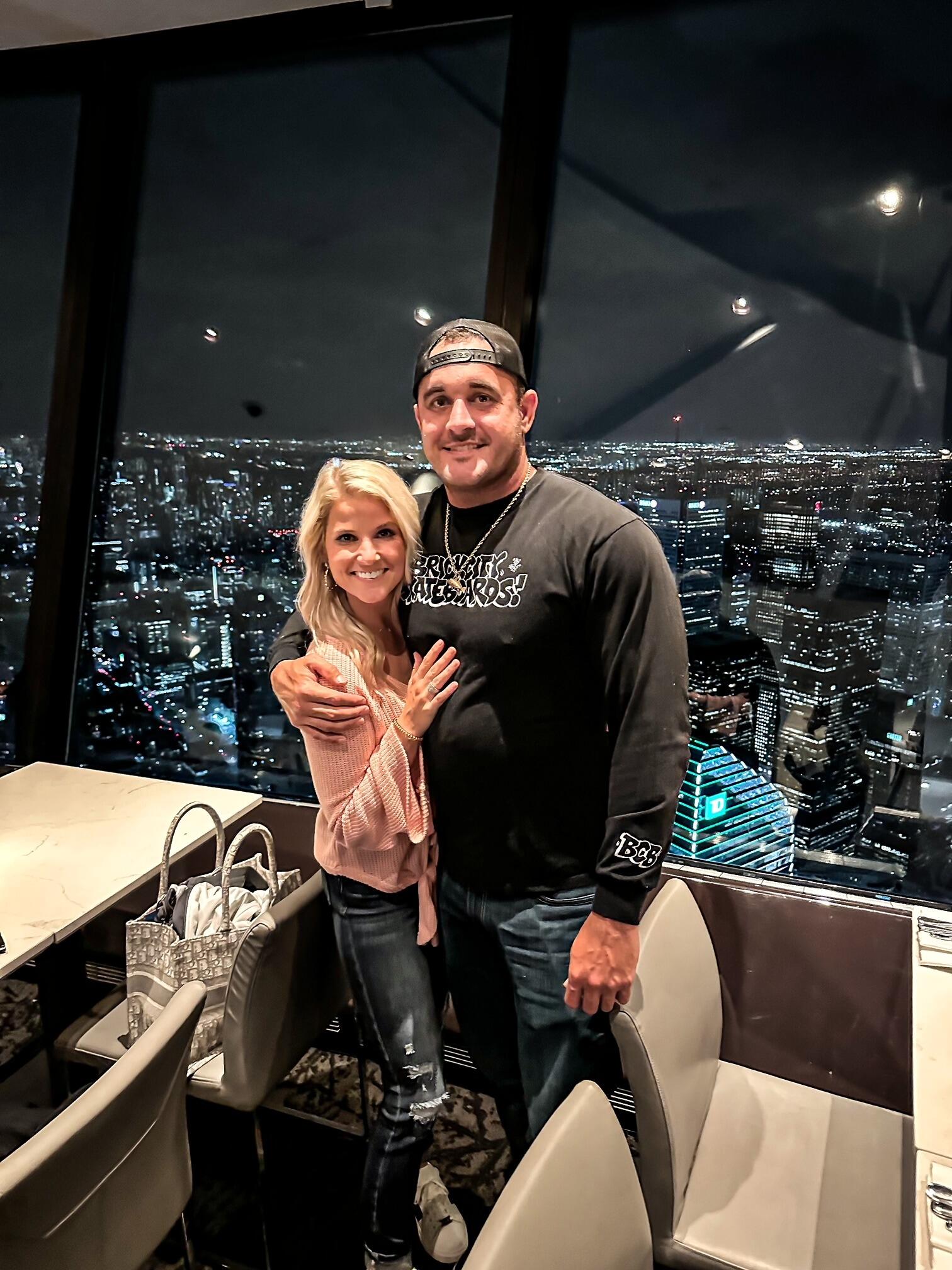 Dustin's first trip out of the country! We went to Toronto....I thought he was going to propose on this trip!
