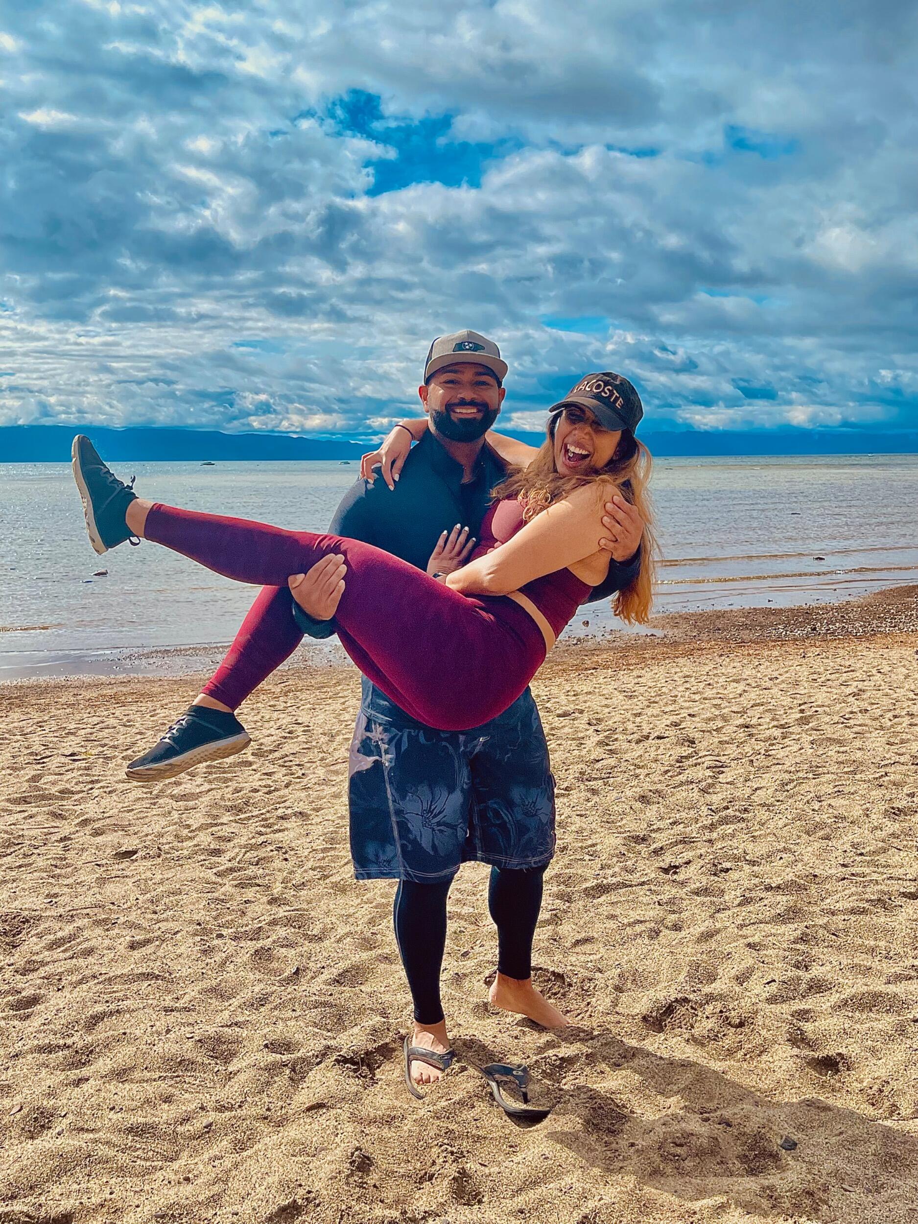 Dhrupal surprised Sapna with a birthday trip to Lake Tahoe.