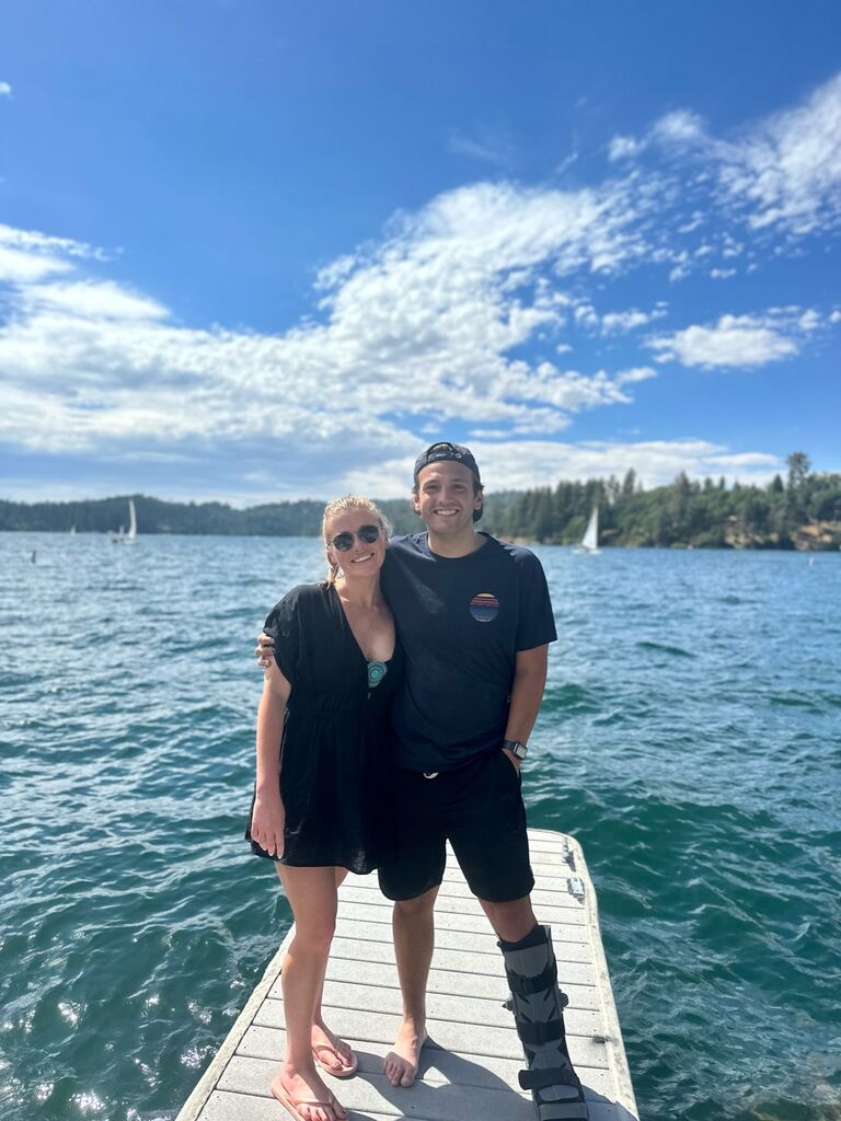 Lake Life, But with a Torn Achilles - Lake Arrowhead, CA