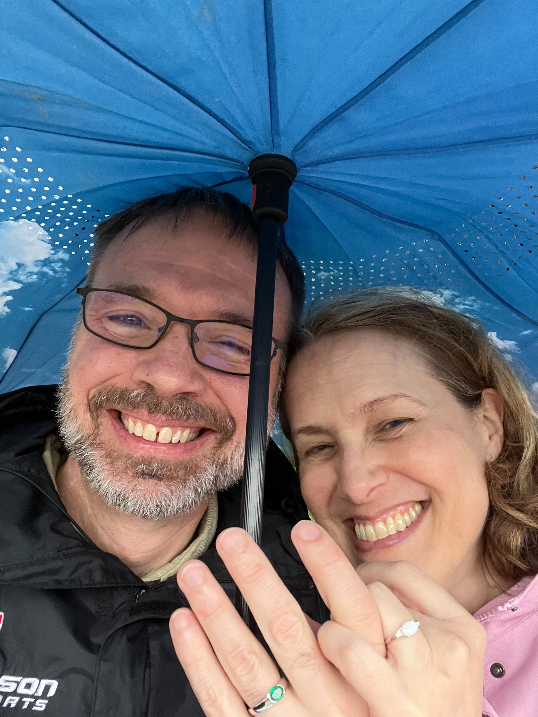 We're engaged! Prospect Terrace, Providence (see 11/06/2021 - same bench)