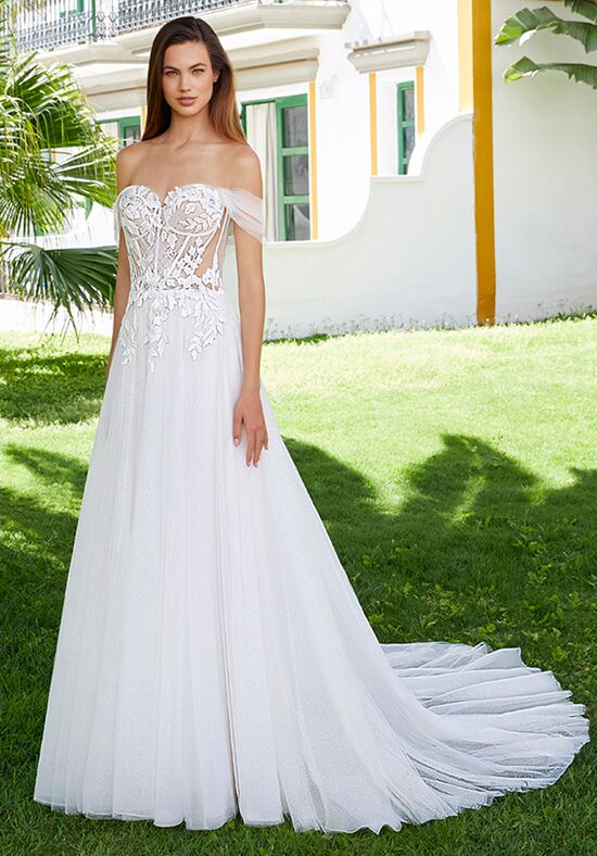 dana harel pearl wedding dress