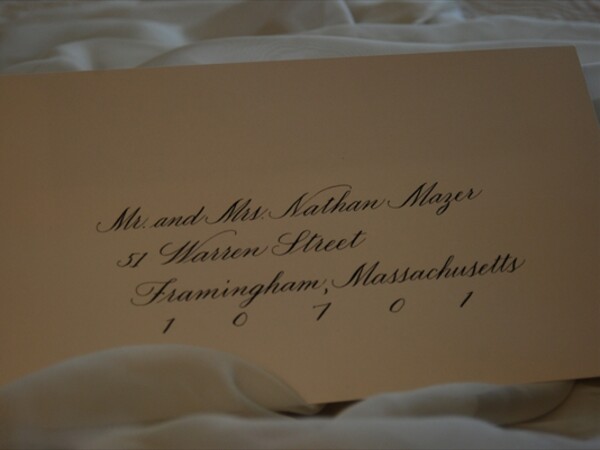 Nancy Favorito Calligraphy Photos - The Knot