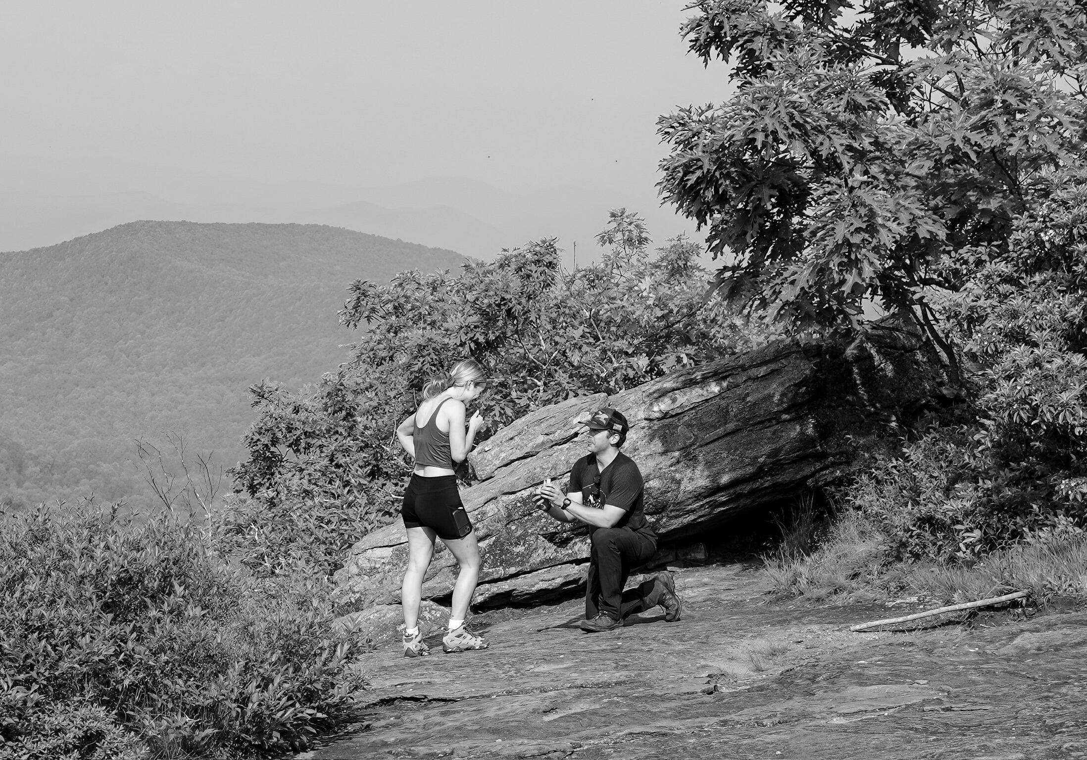 Engagement on Blood Mountain