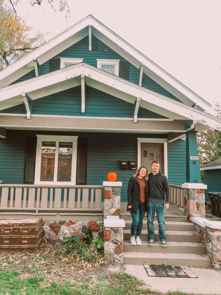 Our first place together
