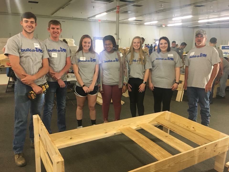 We met at Morehead State University in the Fall of 2017, where we had our first class together in the Herron Leadership organization. We did community service events together. When Sydney would sign up for a community service event, Jacobs' name would quickly follow up on the list for the same event. 