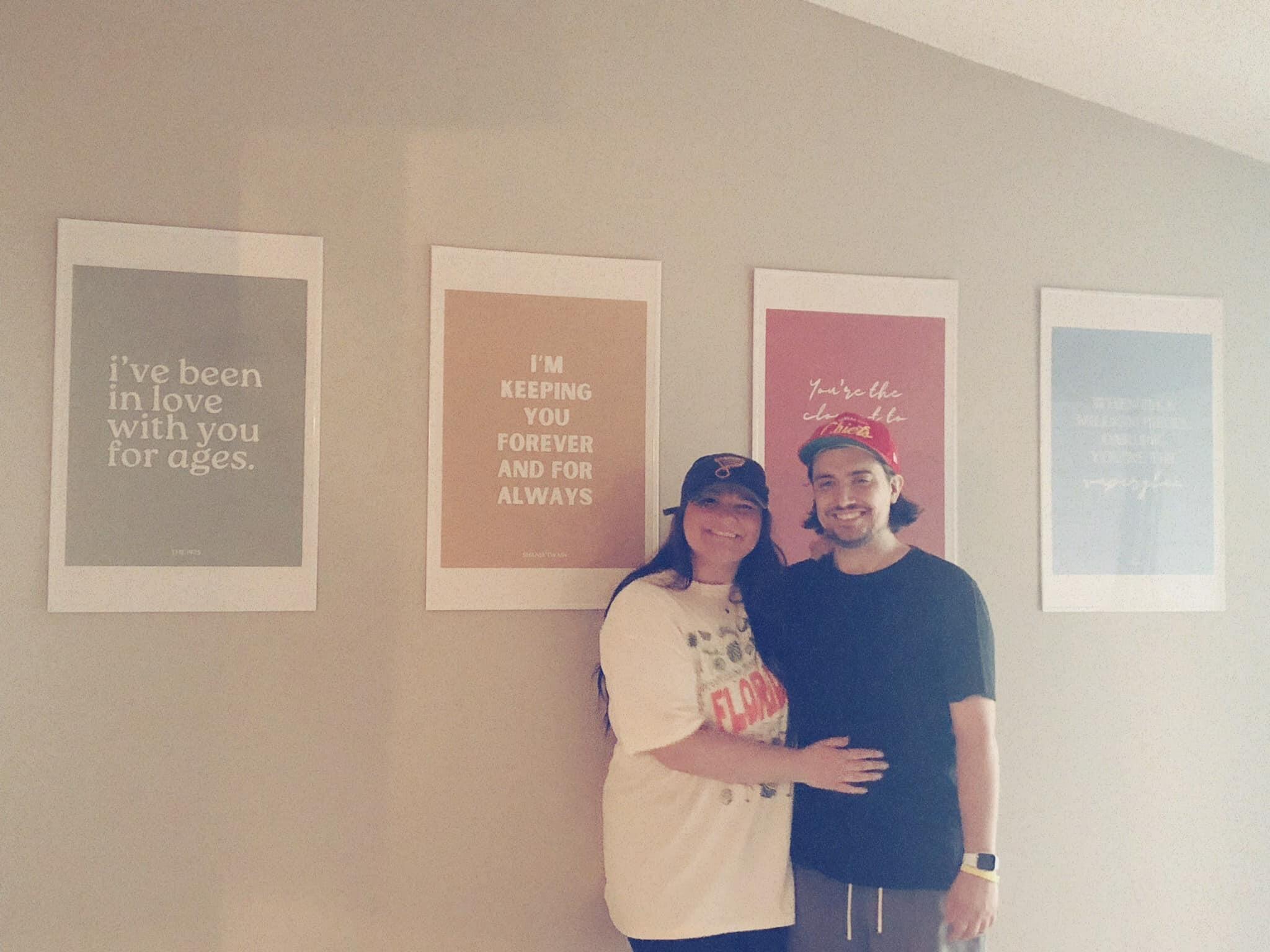 Move-in day! Matt & Sammi moved into their first ever place together. 