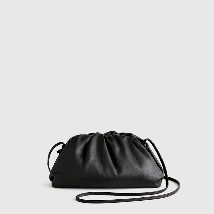Quince leather crossbody bag