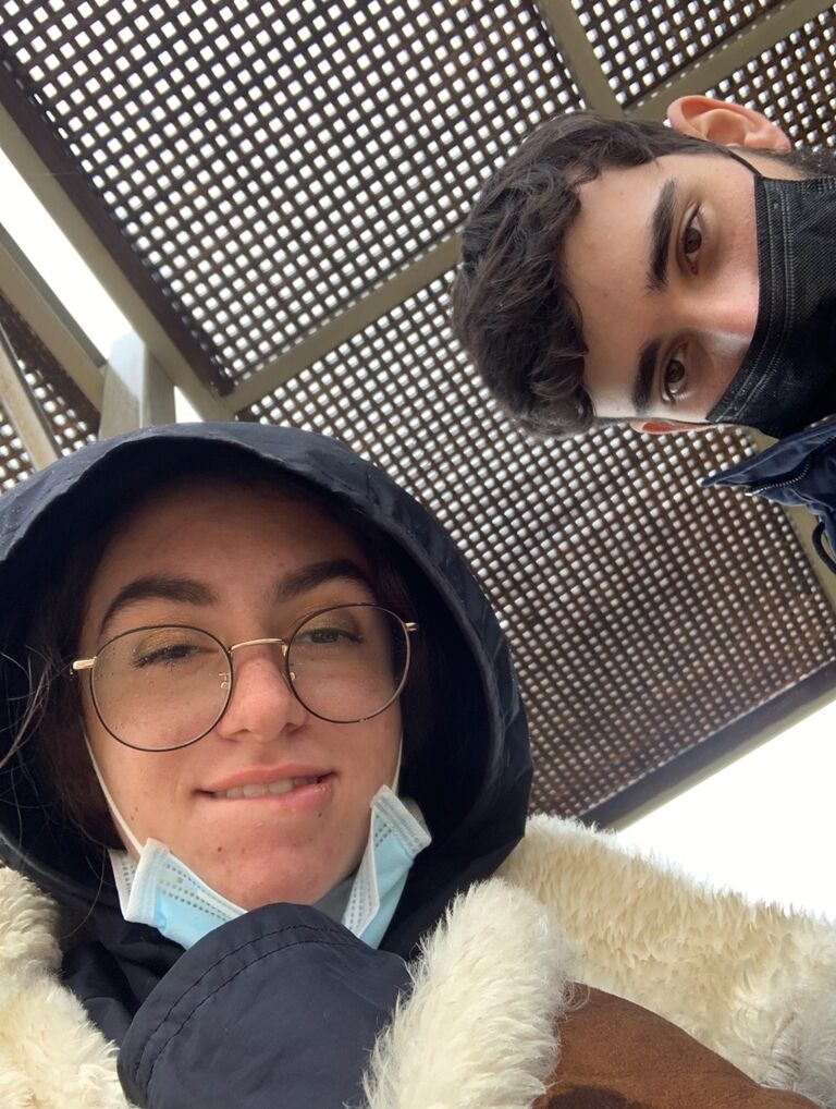 Israel Museum after Max accompanied Dals to get many (and I mean many) vials of blood drawn