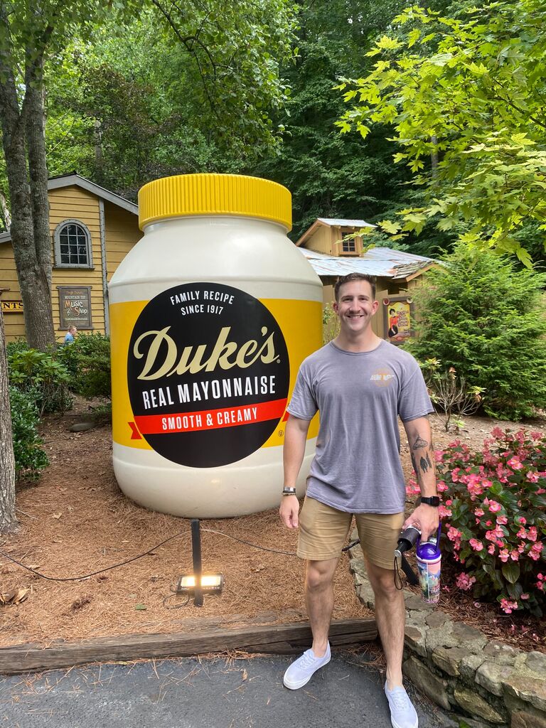 Ben introducing Morgan to his culture.