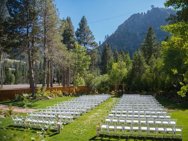 Lake Tahoe wedding venue in Olympic Valley, California.