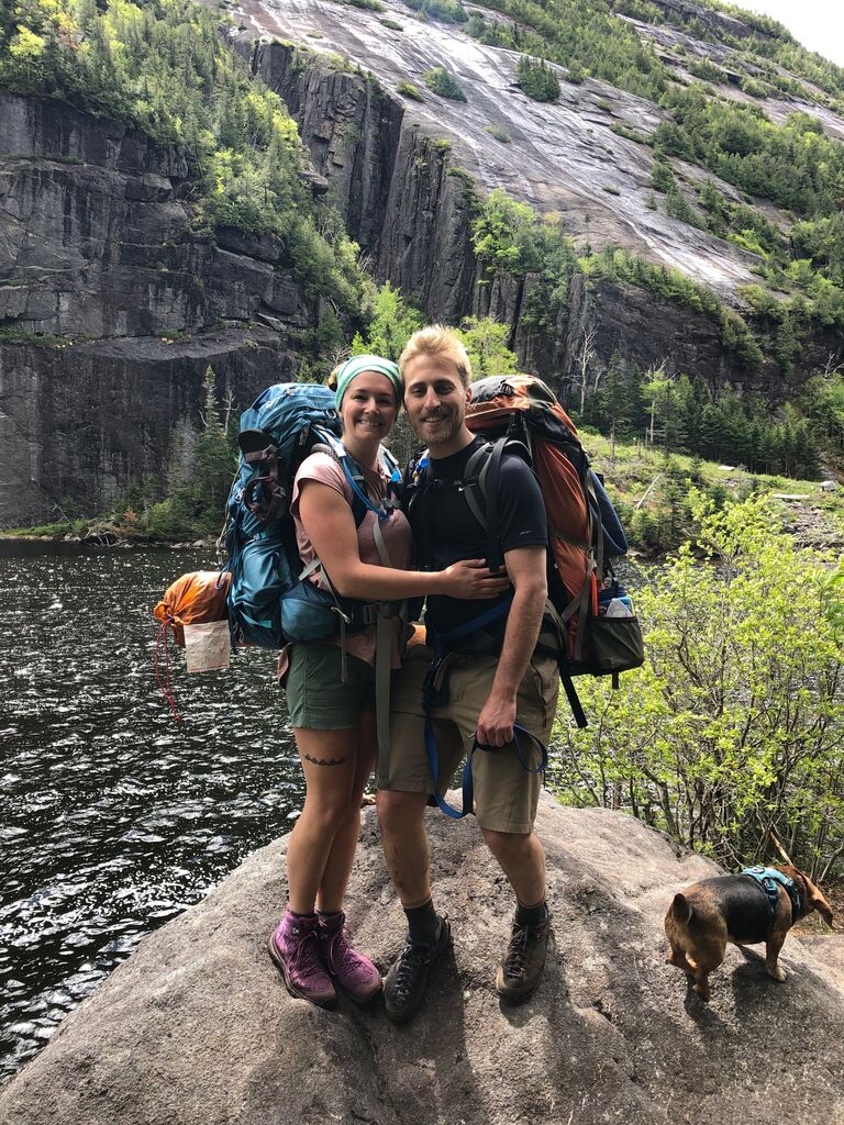 Packing out of Lake Colden!