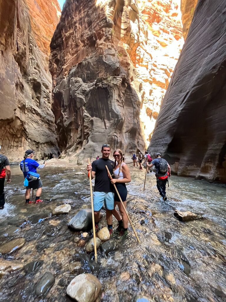 Hiked the Narrows in Zion