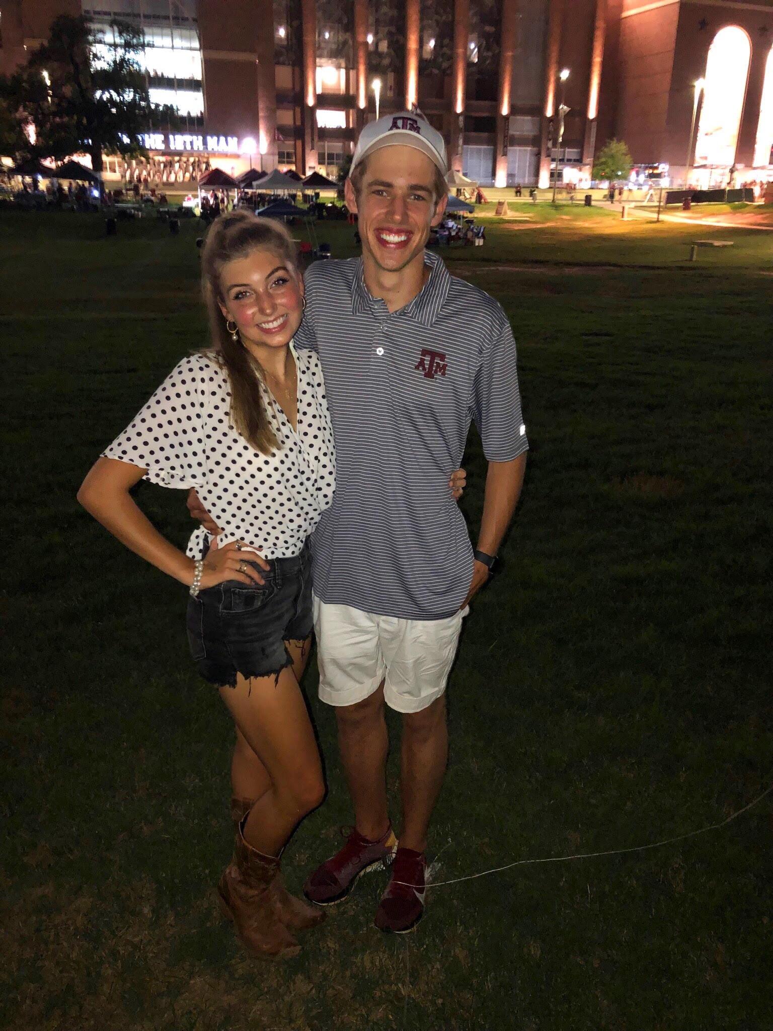 First A&M game as students together!
